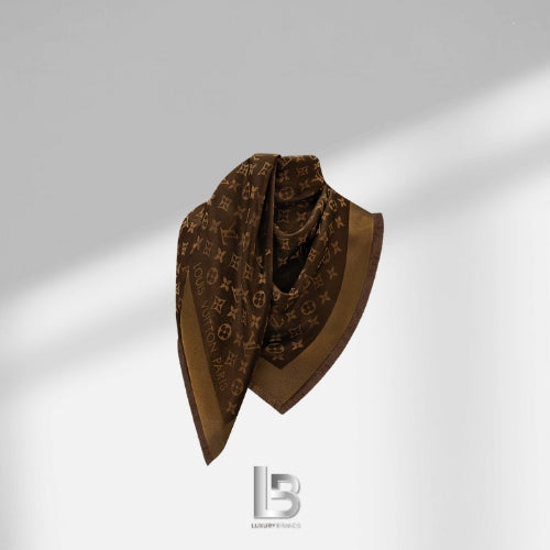Louis Vuitton Monogram Brown Shawl