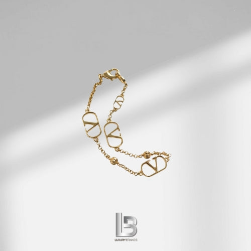 Valentino Vlogo Signature Metal Bracelet