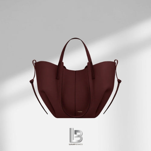 Polene Cyme Mini Edition Textured Black Cherry