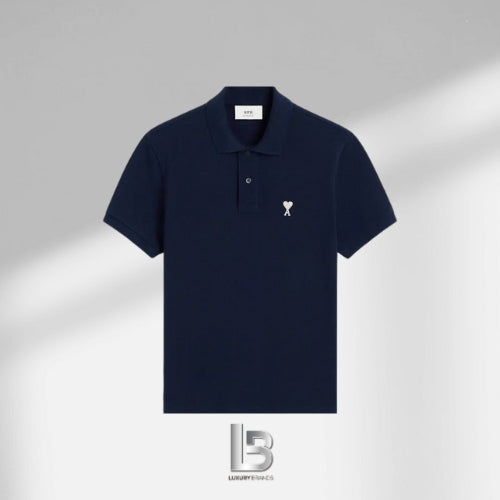 AMI Paris Ami de Coeur polo shirt
