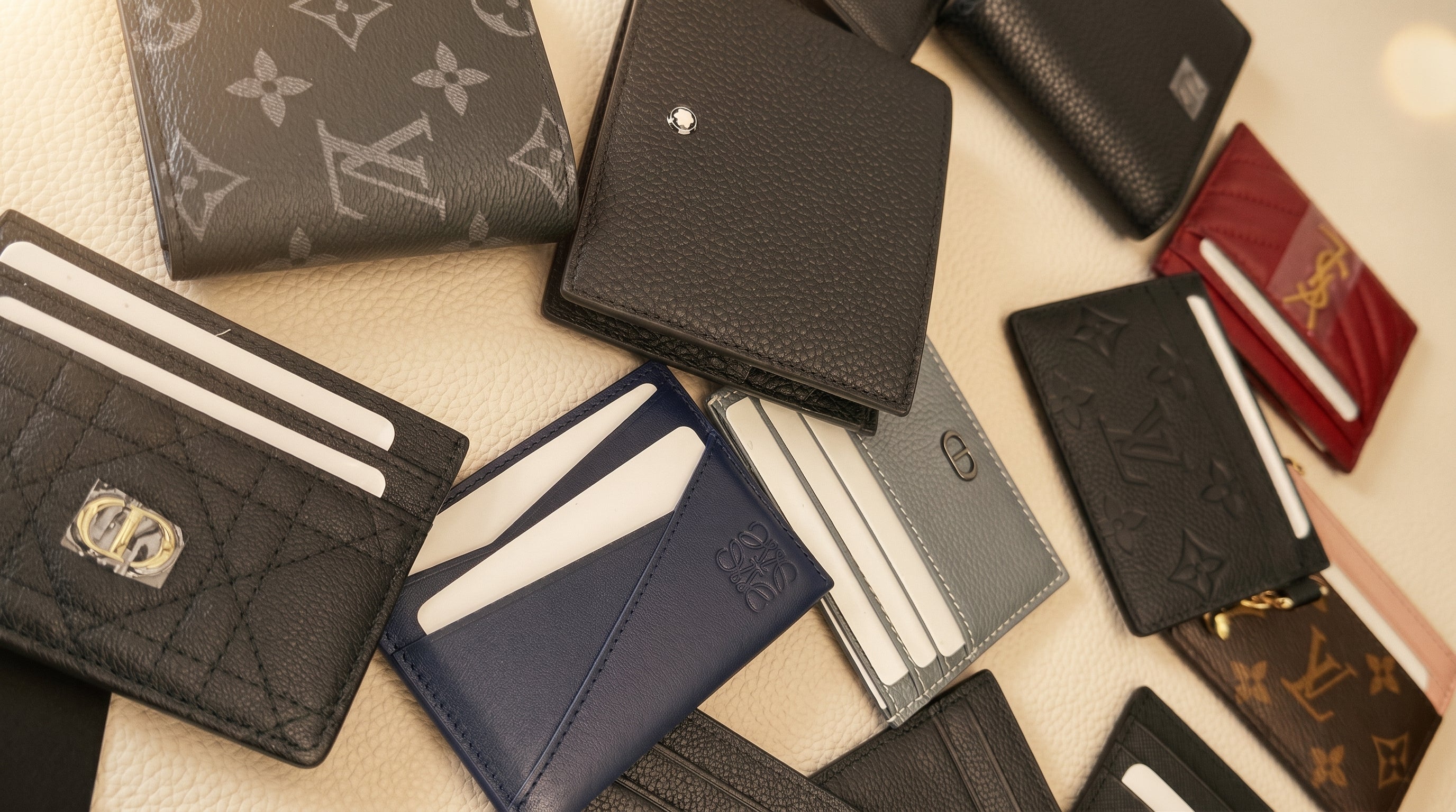 Designer wallets Egypt — Chanel, LV, Dior card holders