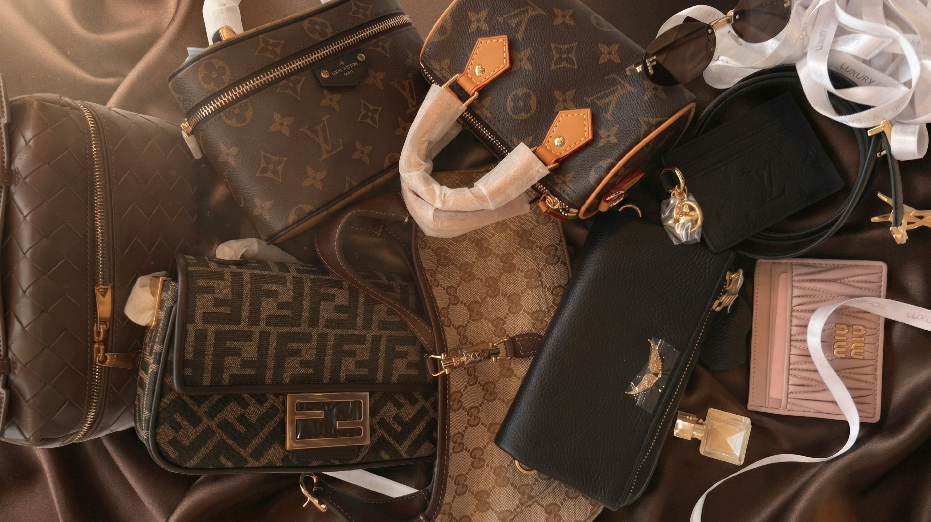 Designer bags Egypt — Chanel, LV, Dior, Fendi collection
