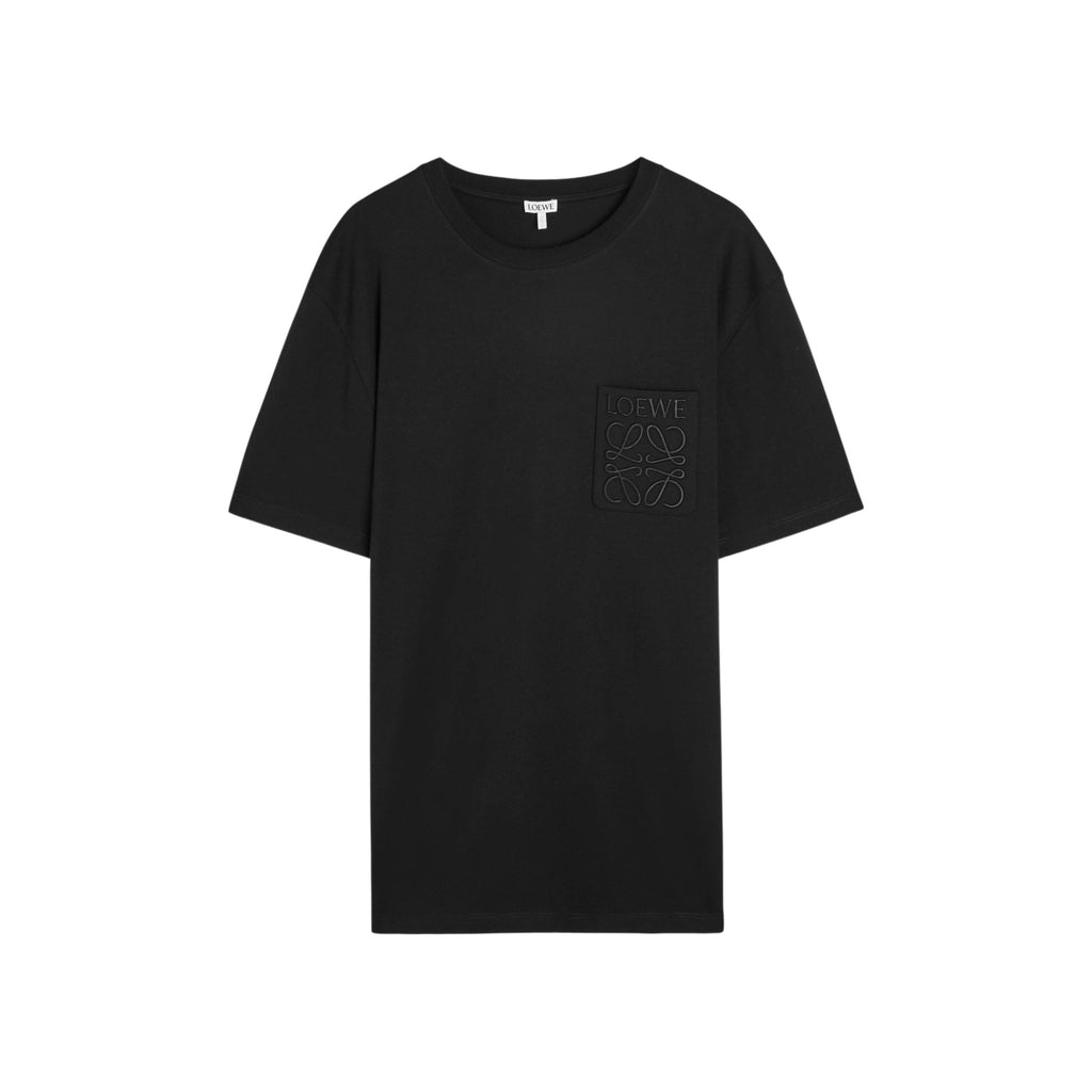 Loewe Logo-Embroidered T-shirt in cotton jersey