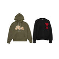 The Classic Bundle V3 — Palm Angels Hoodie & Ami Paris Knit