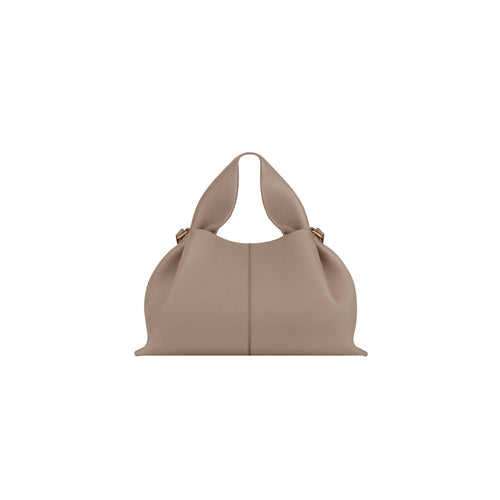 Numéro Neuf Mini in textured taupe leather