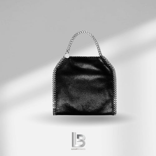 Stella McCartney Falabella Mini Black X Silver Tote Bag