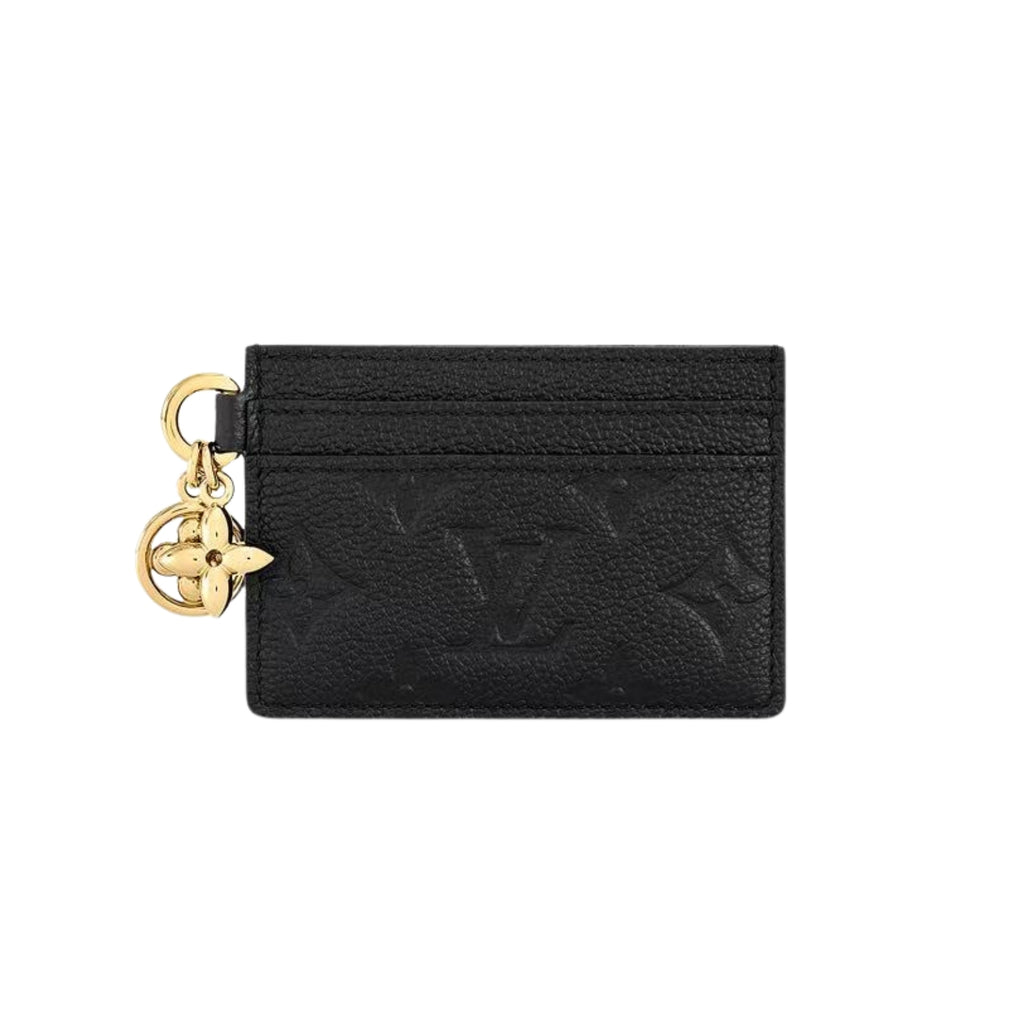 Louis Vuitton Charms Card Holder in Monogram Empreinte leather