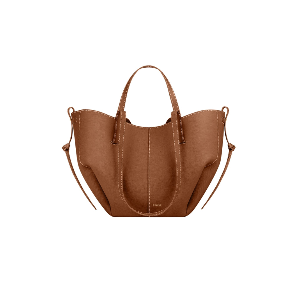 Cyme Mini in textured camel leather