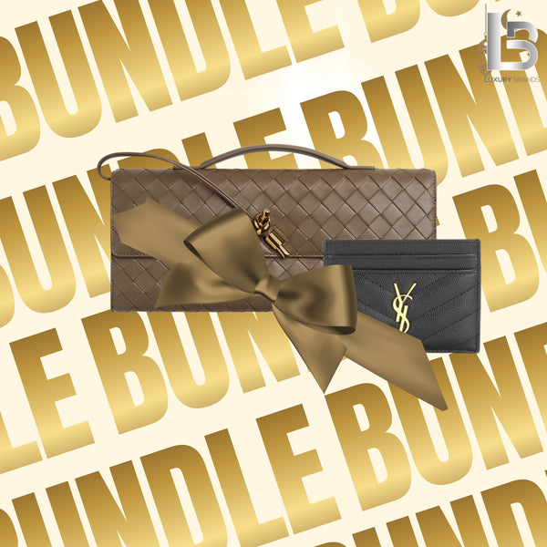 Eid Bundle 3 — Bottega Veneta Andiamo & Saint Laurent Cardholder