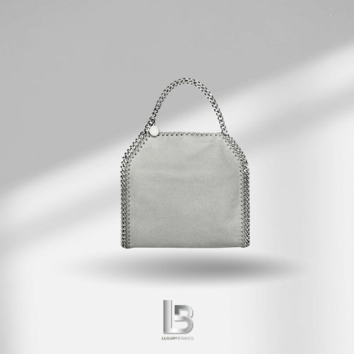 Stella McCartney Falabella Tiny Light Grey Tote Bag