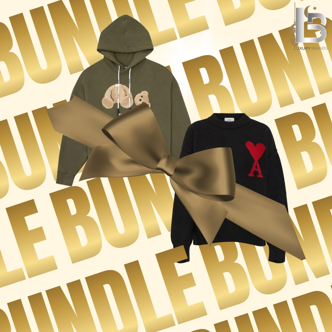 The Classic Bundle V3 – Palm Angels Hoodie and Ami Paris Knit set