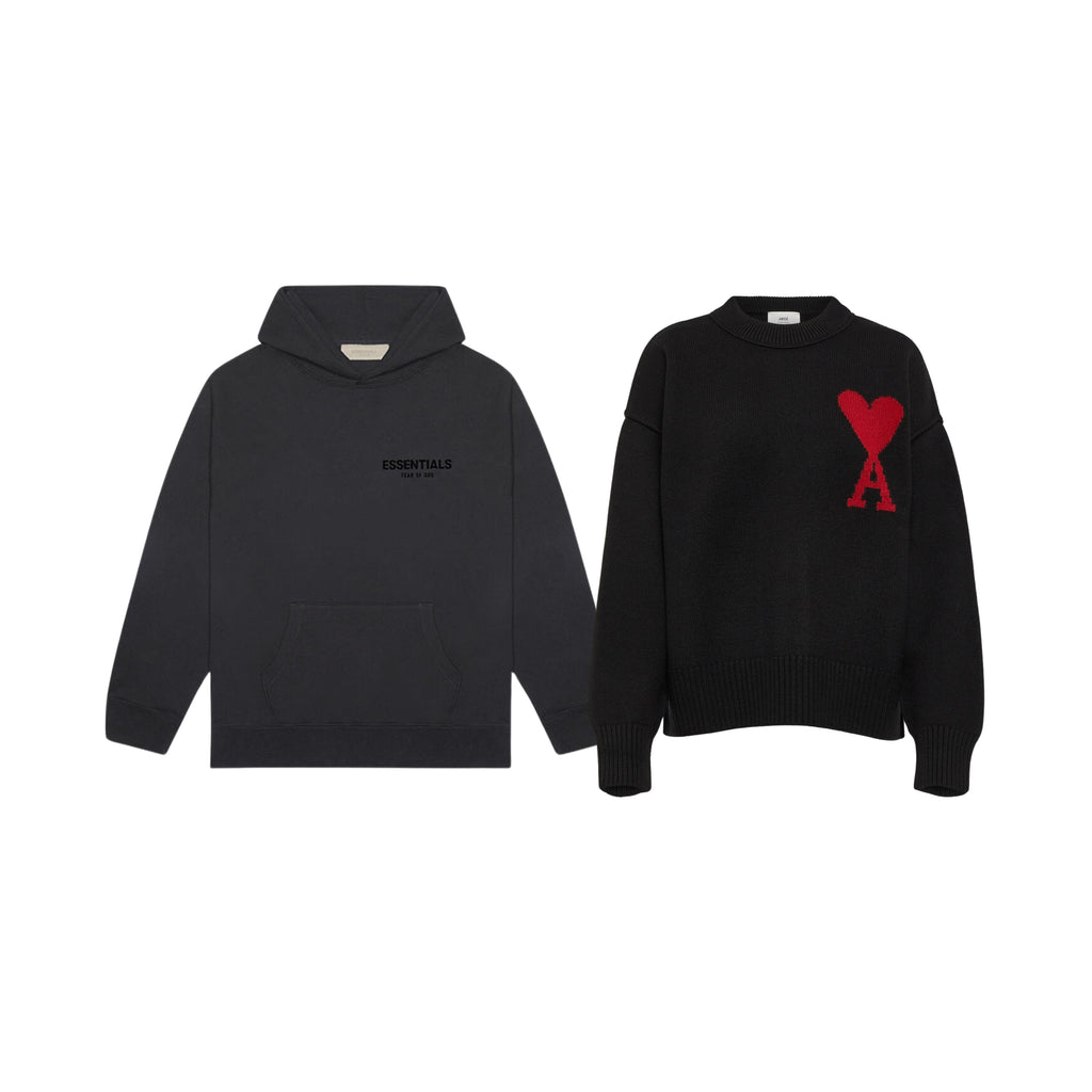 The Classic Bundle — Fear of God Hoodie & Ami Paris Knit