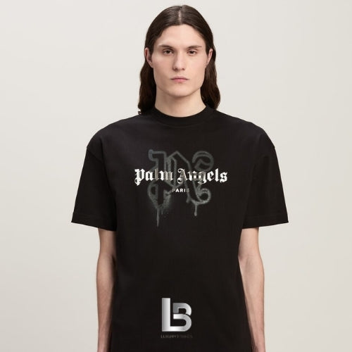 Palm Angels Paris Monogram Spray T-shirt