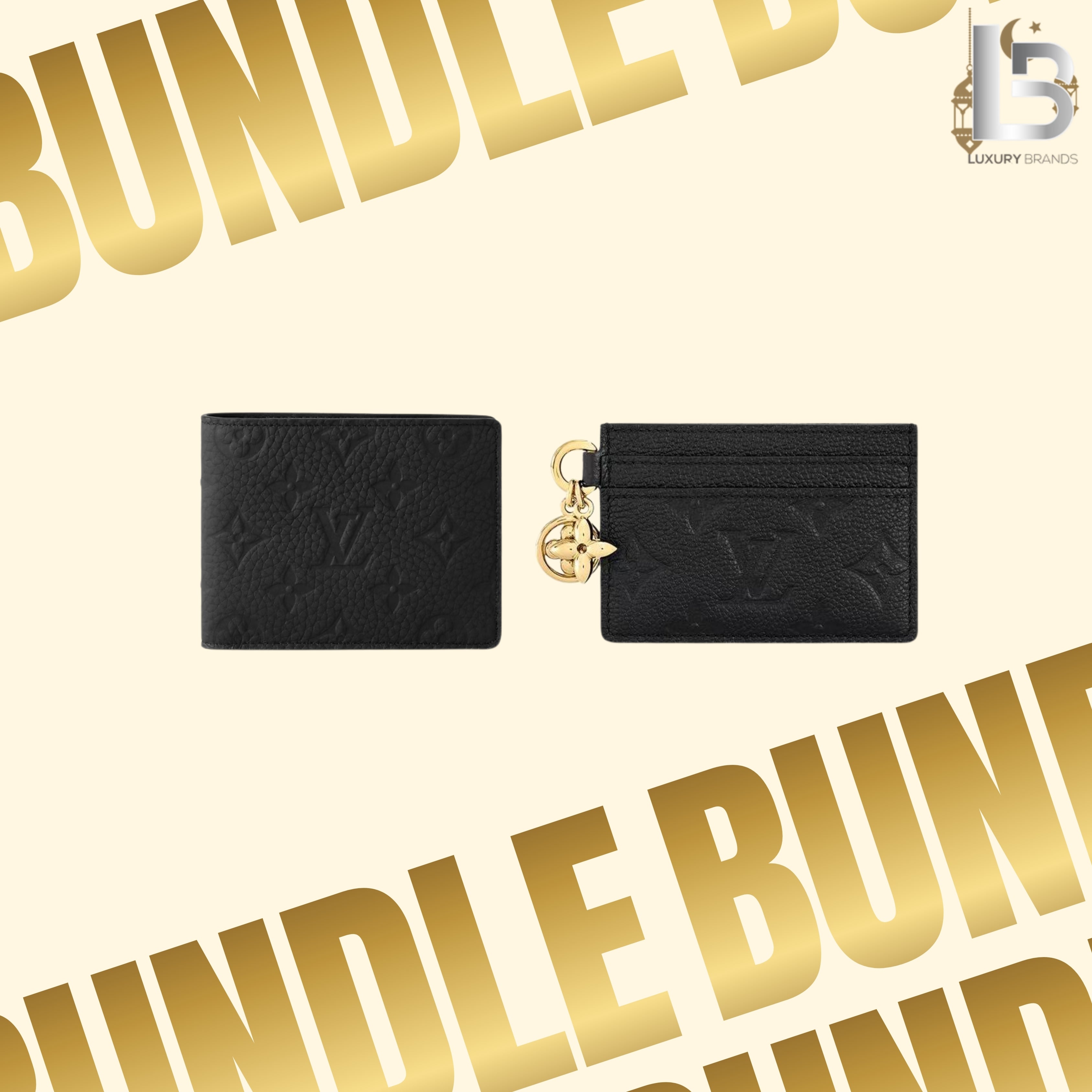 Eid Bundle 13 — Louis Vuitton Wallet & Charms Card Holder