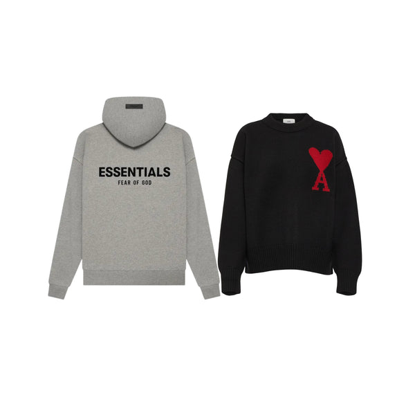 The Classic Bundle — Fear of God Hoodie & Ami Paris Knit