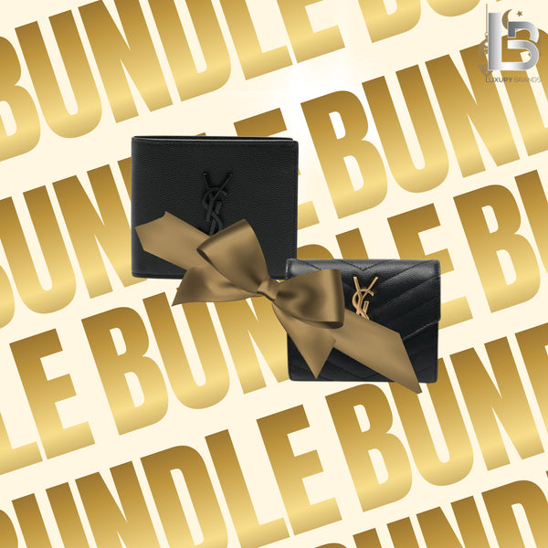 Eid Bundle 12 — Two Saint Laurent Tri-Fold Wallets