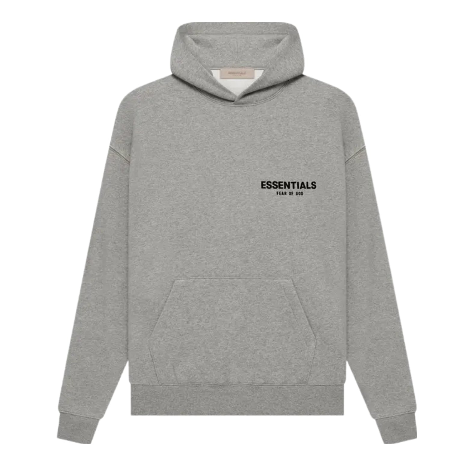 Fear of God Essentials in Dark Oatmeal – detail view
