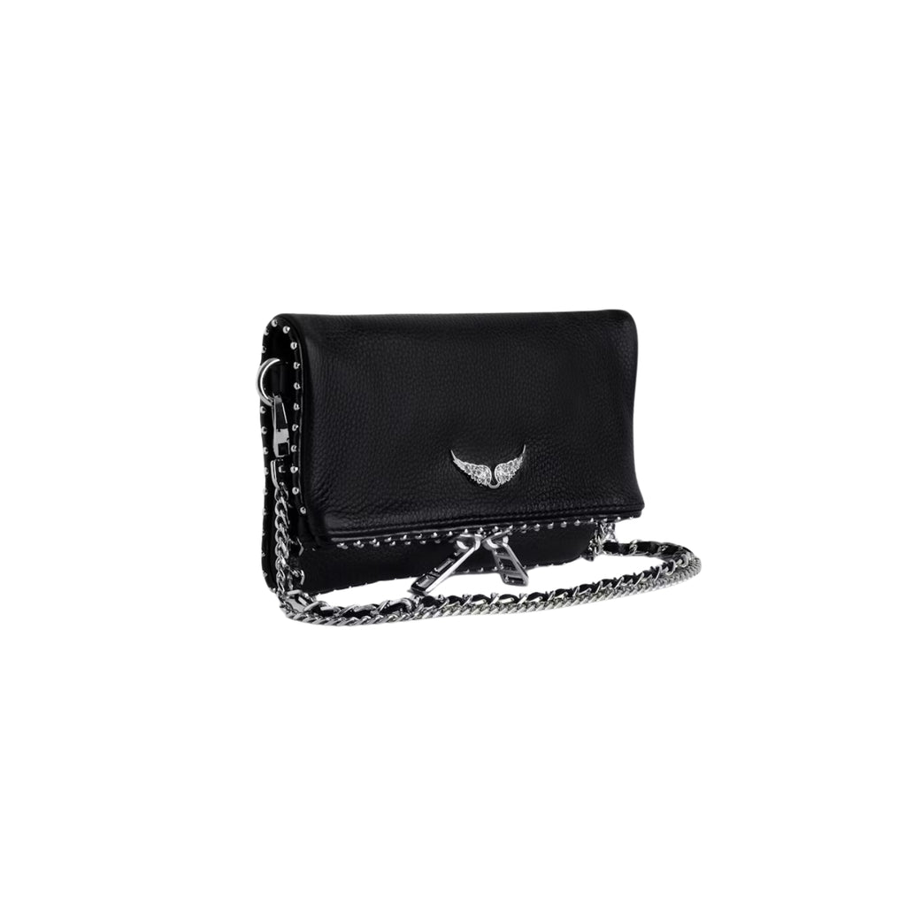 Zadig & Voltaire Rock Nano in black silver – side view