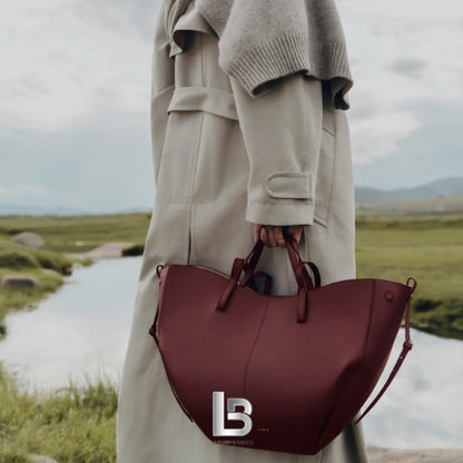 Polene Cyme Mini Edition Textured Black Cherry