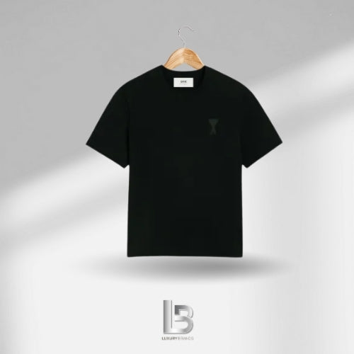 Ami de Coeur Black In Black t-shirt in organic cotton jersey