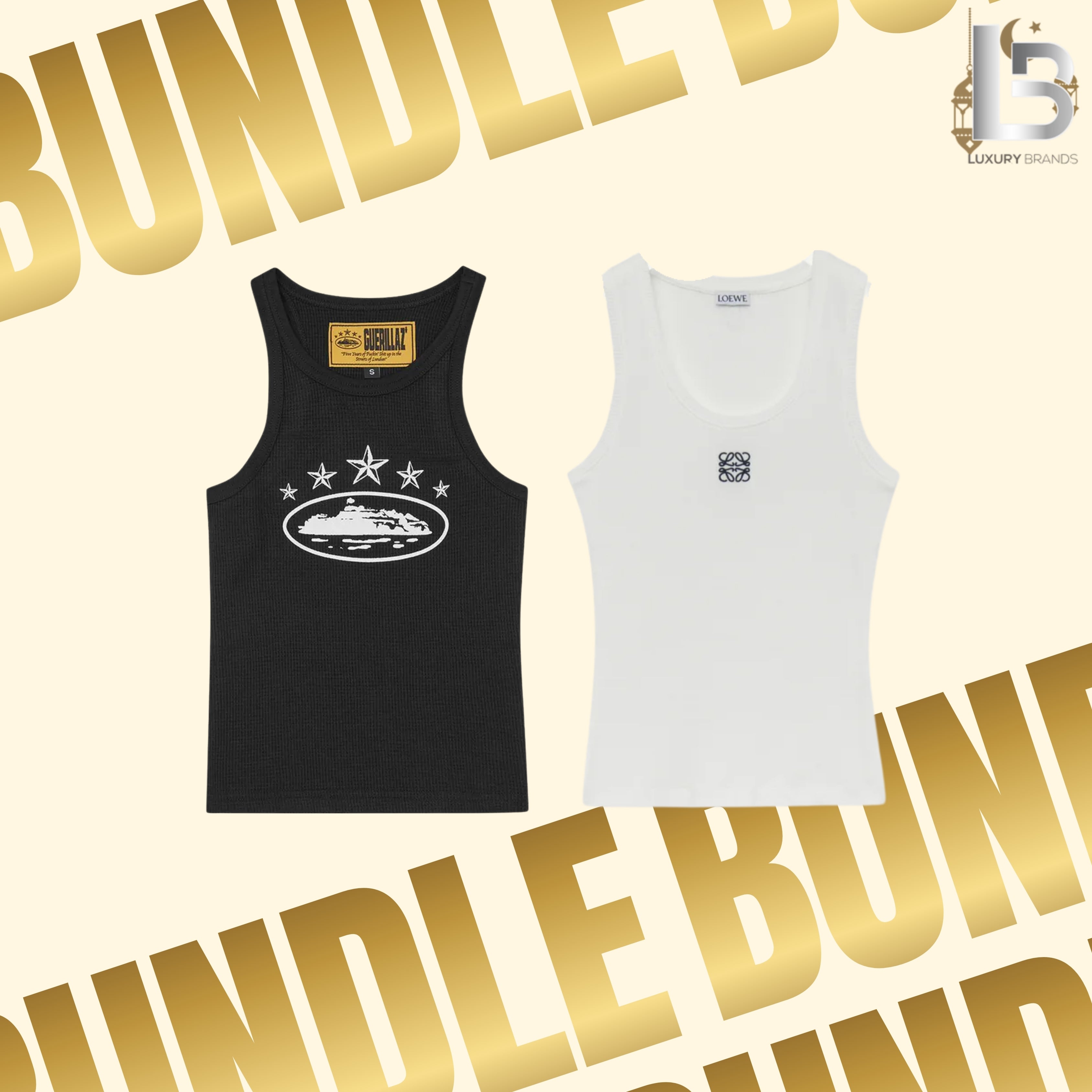 Eid Bundle 8 — Loewe & Corteiz Tank Tops