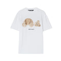Bear T-shirt in white cotton
