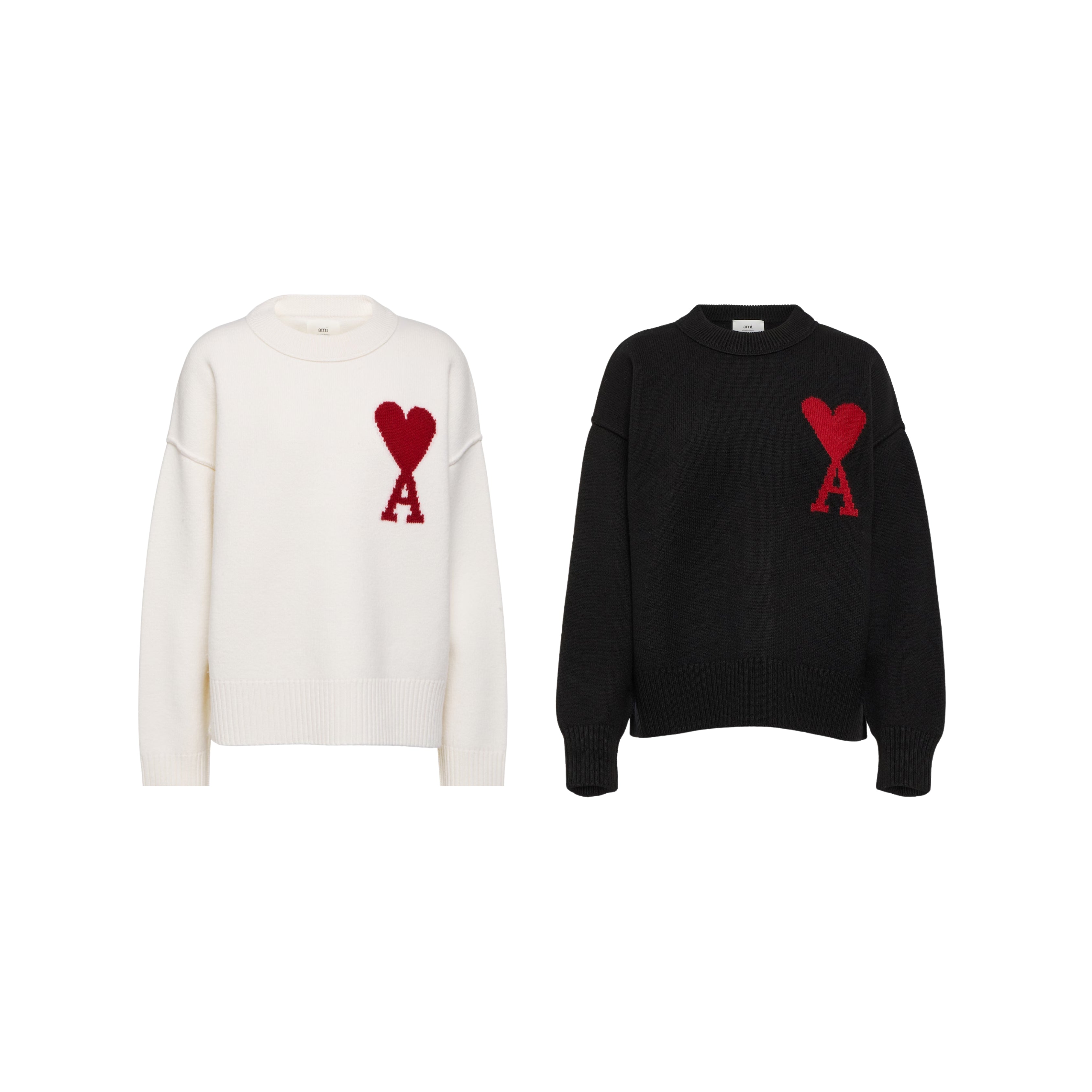 The Classic Bundle V2 — Ami Paris Knits in Black and White