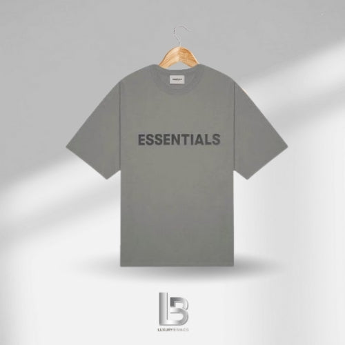 Fear of God Essentials Charcoal Gray Tee SS20