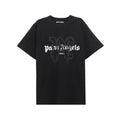 Paris Monogram Spray T-shirt in black