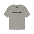Fear of God Essentials T-shirt in Dark Oatmeal with rubber logo