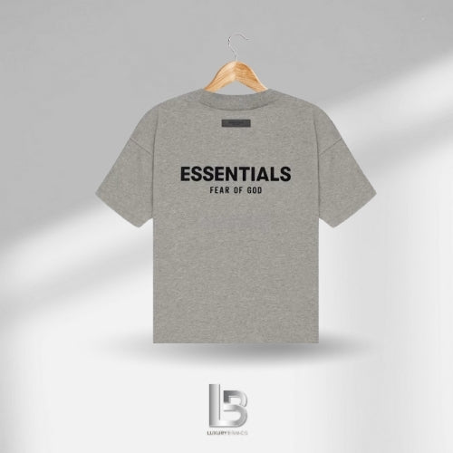 Fear of God Essentials Dark Oatmeal Tee SS22
