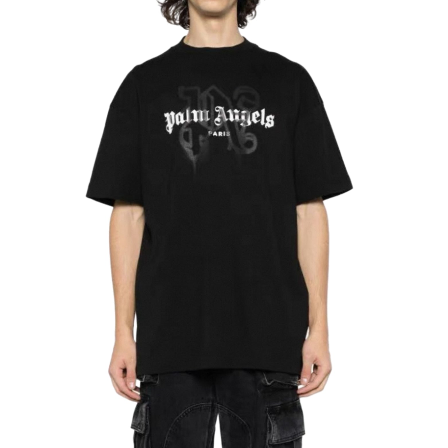 Paris Spray T-shirt in black – detail view