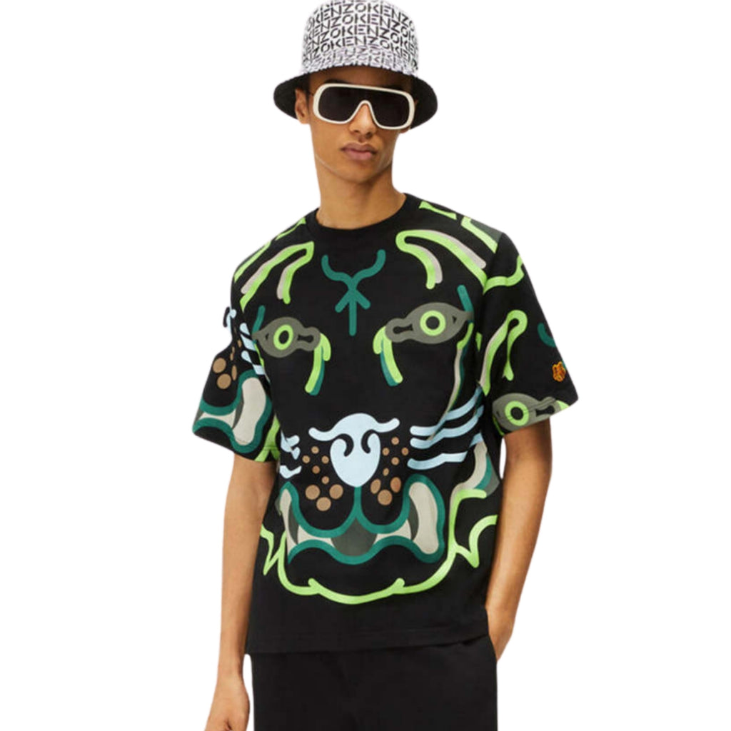K-Tiger Tee in black – detail view