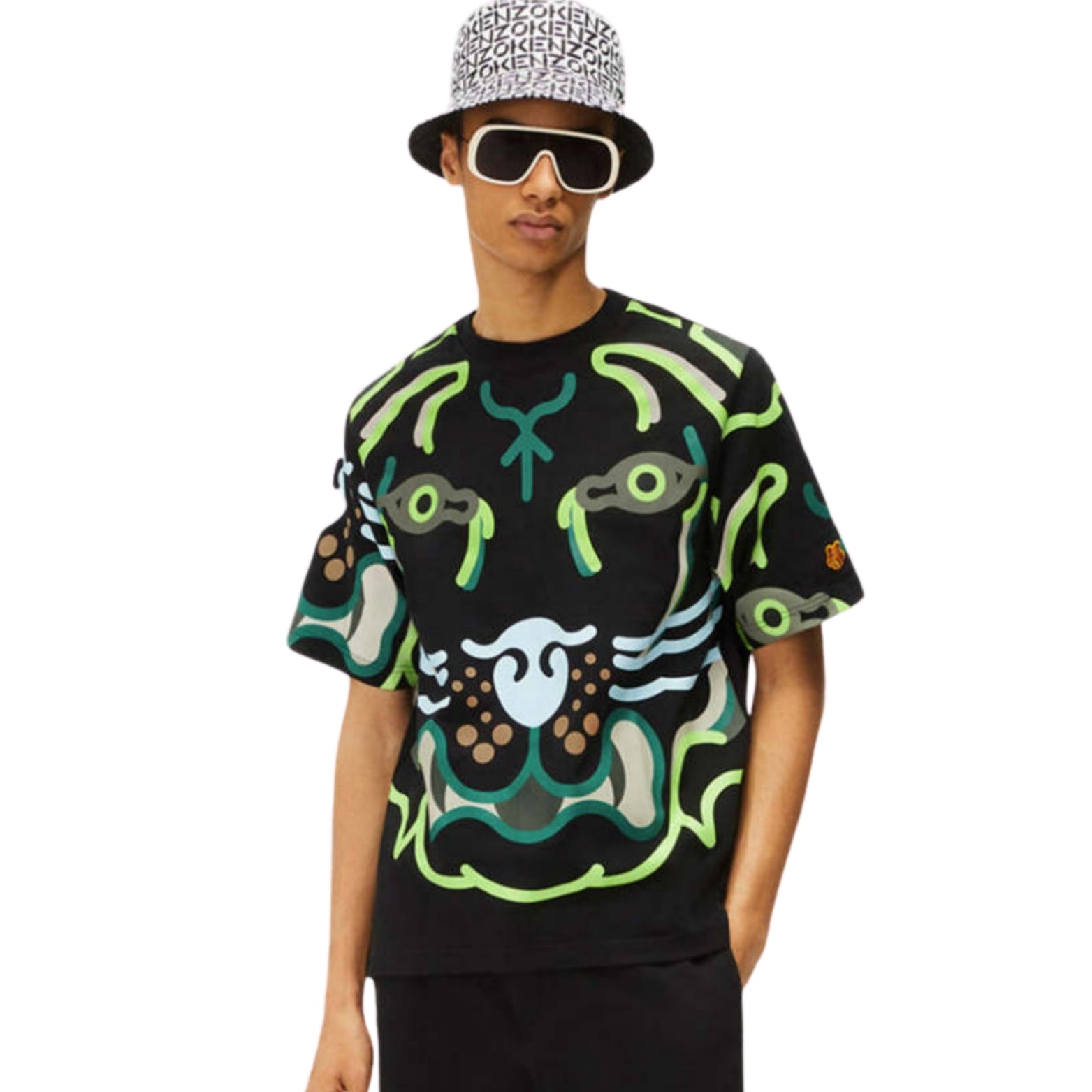 K-Tiger Tee in black – detail view