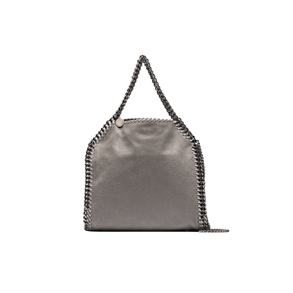 Falabella Mini Tote in dark grey