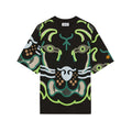 K-Tiger Cotton Graphic Tee in black