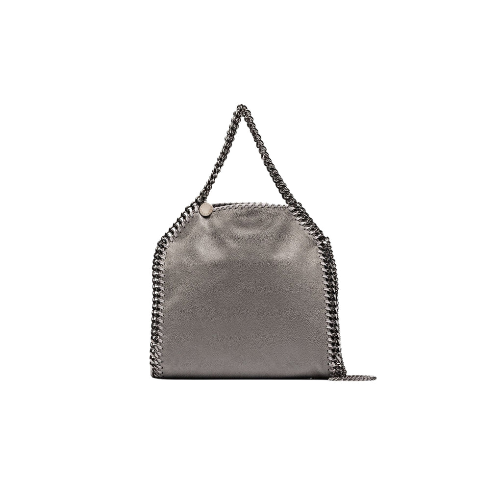 Stella McCartney Falabella Tiny Tote in dark grey