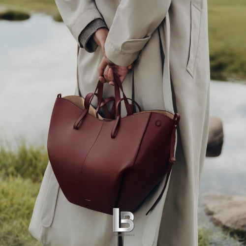 Polene Cyme Mini Edition Textured Black Cherry