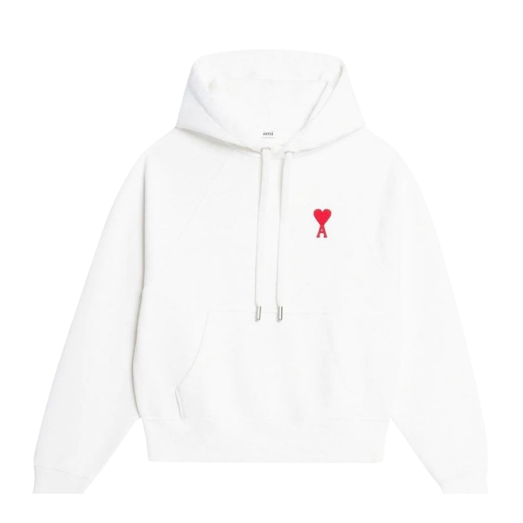 Ami de Cœur Tonal Hoodie in white
