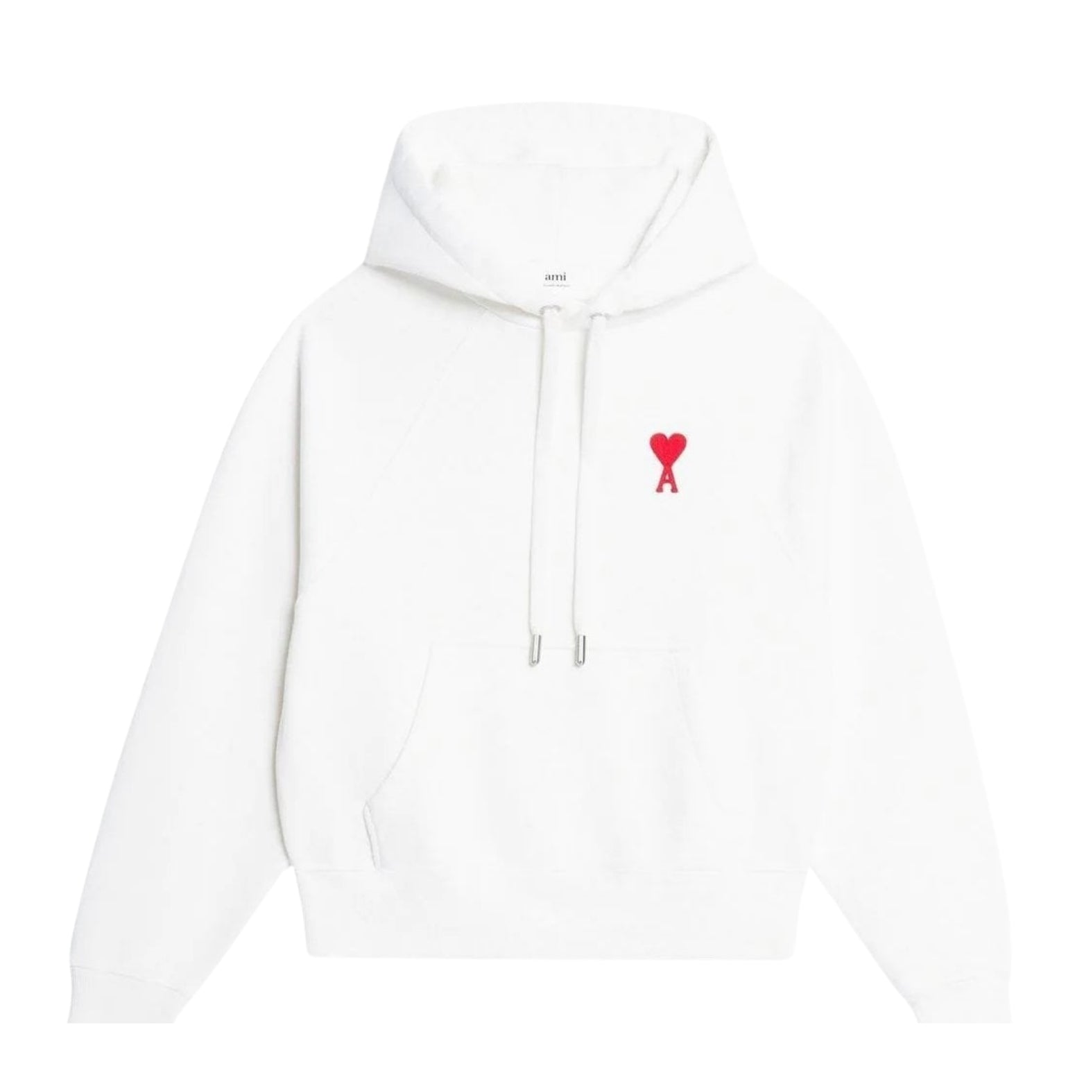 Ami de Cœur Tonal Hoodie in white