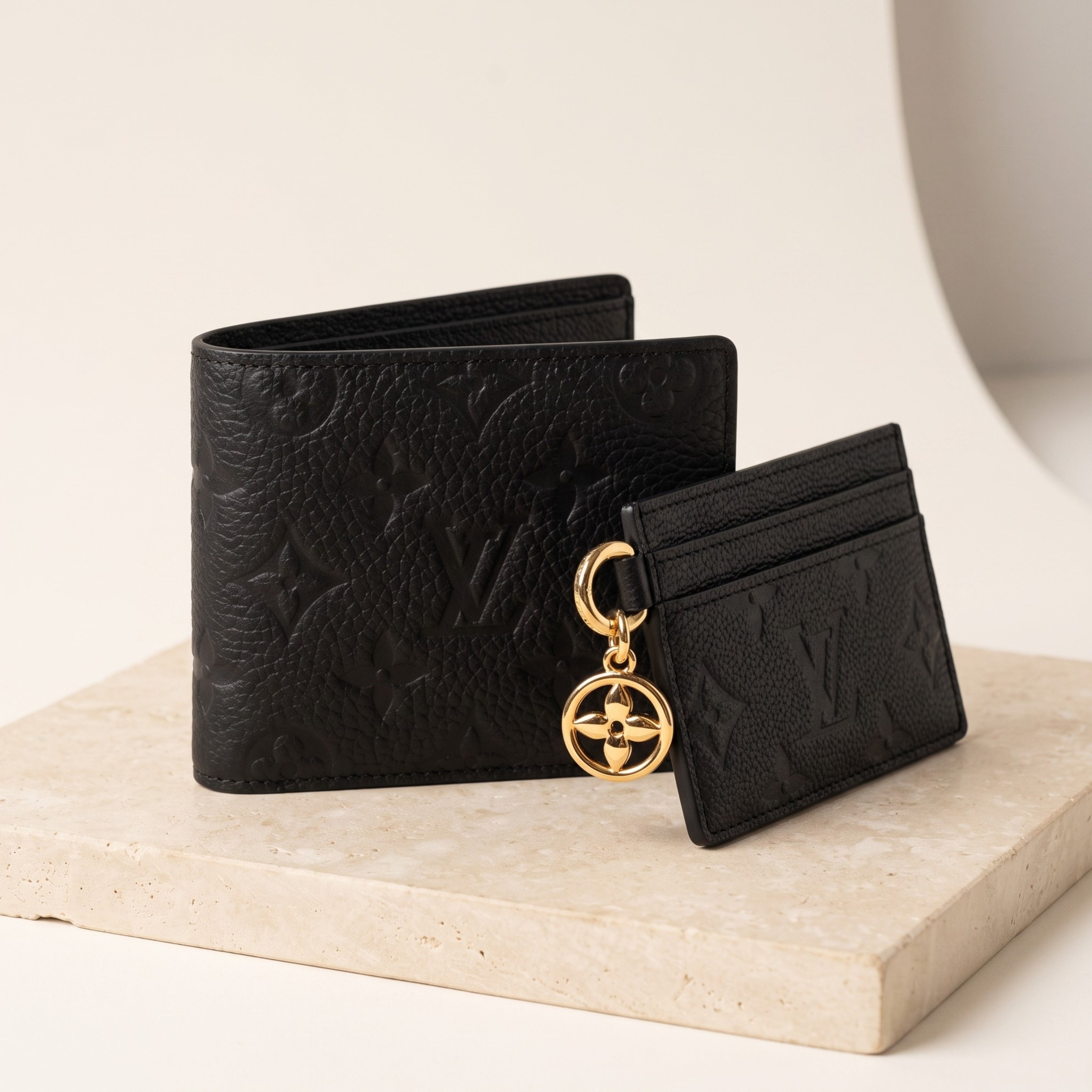 The Monogram Bundle — Louis Vuitton Wallet & Charms Card Holder