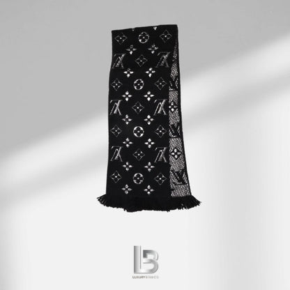 Louis Vuitton Logomania Wool Scarf