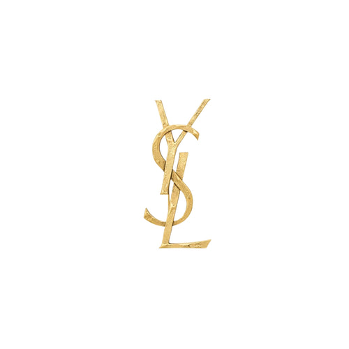 Cassandre Brooch in smooth metal