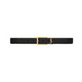 Cassandre 3CM Belt in black leather
