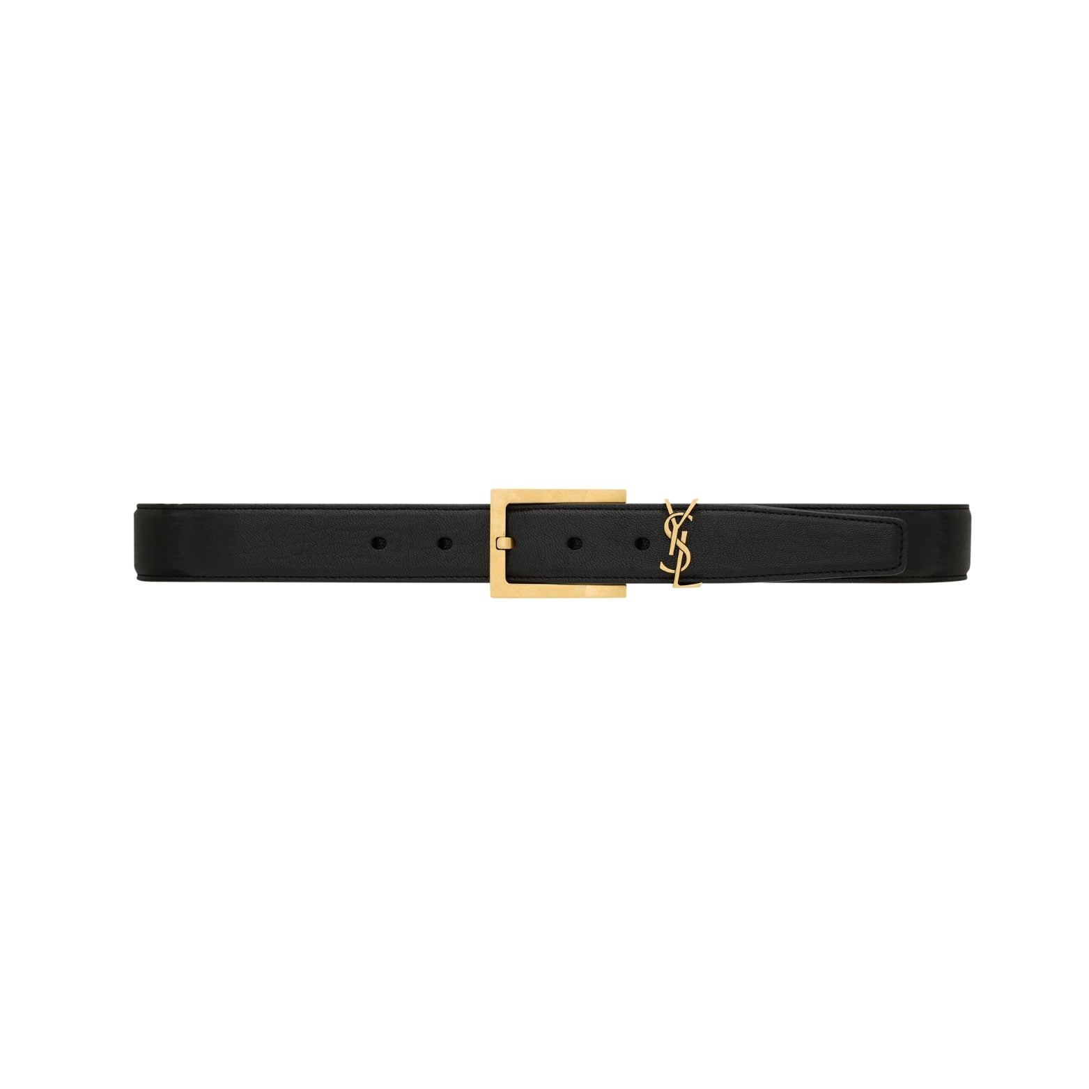 Cassandre 3CM Belt in black leather