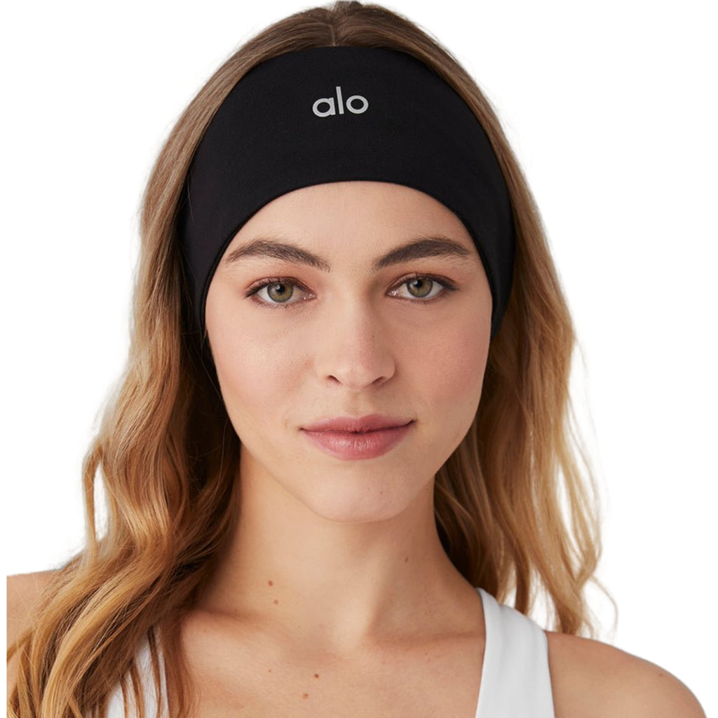 Conquer Headband in black – detail view