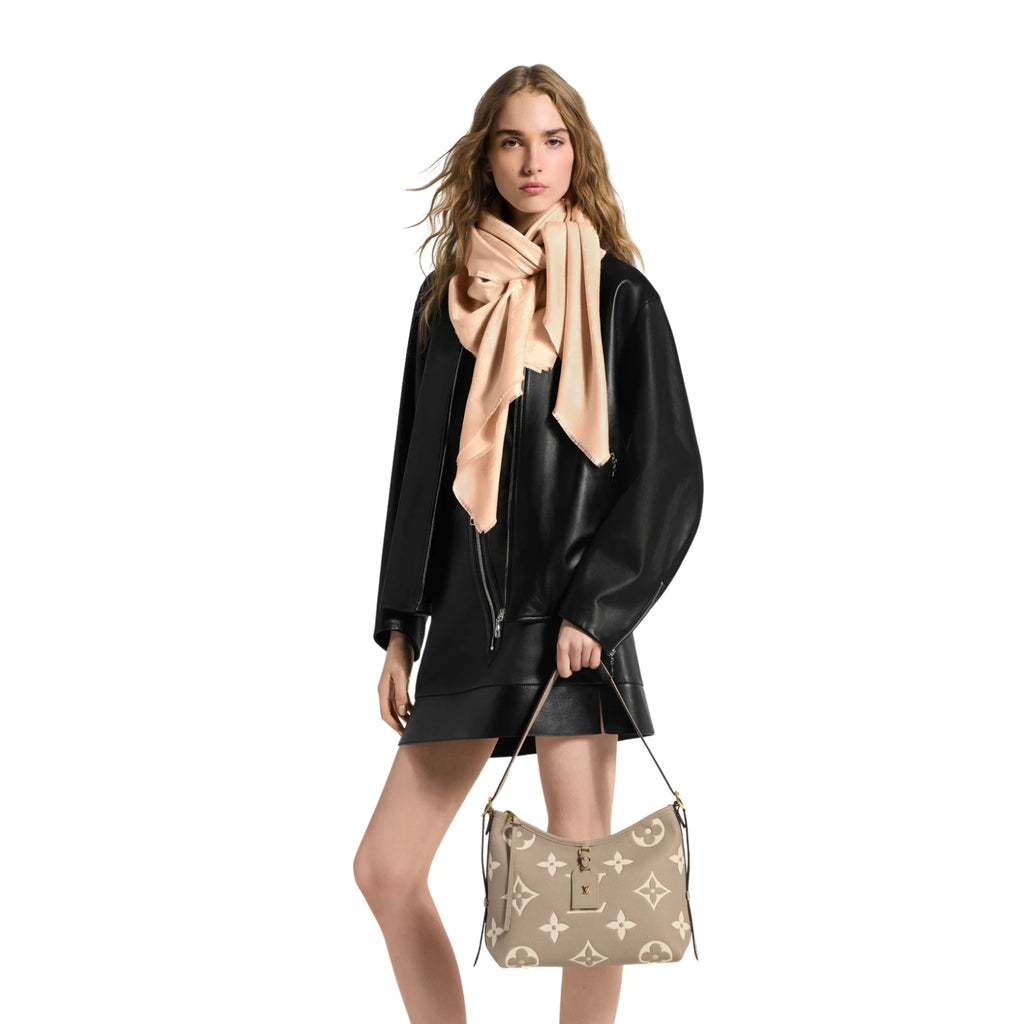 Louis Vuitton Monogram Classic Shawl in Beige Clair