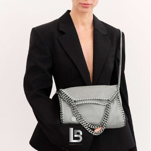 Stella McCartney Falabella Mini Light Grey Tote Bag
