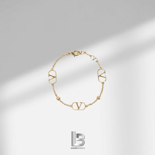 Valentino Vlogo Signature Metal Bracelet