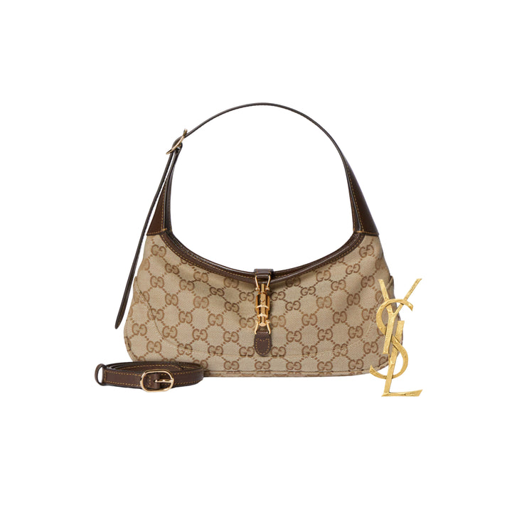 The Statement Bundle — Gucci Jackie Slim & Saint Laurent Brooch